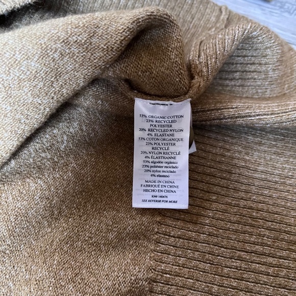 Faherty - Jackson Cardigan - Antique Bronze, L NWT - Picture 4 of 7